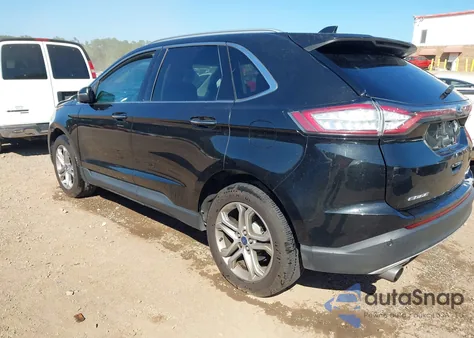 2015 Ford Edge Titanium из США, поврежденный, VIN 2FMTK4K91FBB29118